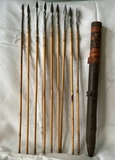 Ethnographic Quiver and Arrows - Post 1935 Phillipines