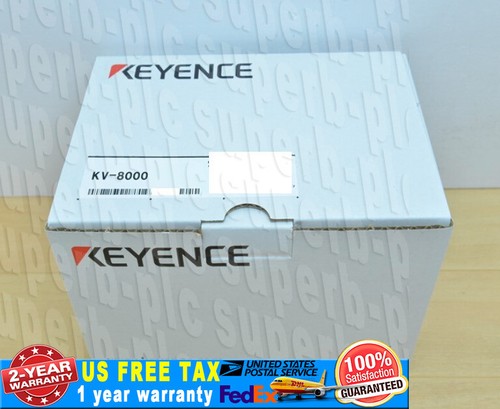 Keyence KV-8000 PLC CPU Unit Module KV8000 Programmable controller New