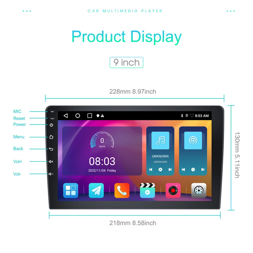 2+32GB Android 15 Carplay Autoradio GPS Navi WiFi für RENAULT CLIO MK3 2005-2012 - Bild 4 von 4