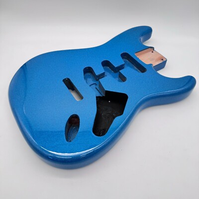 HooDoo Stratocaster Alder Body Sparkle Blue New HSB4129
