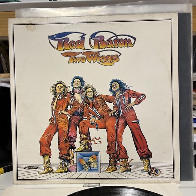 RED BARON LP TWO WINGS 9622f