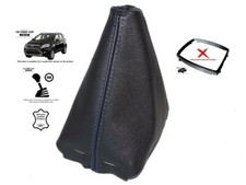 Schaltmanschette Schaltsack Fur Ford Kuga I 2008-2012 Leder Naht Blau