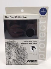 Conair Curl Collective Protect Rectangle T-Shirt Hair Towel - FREE Shipping 