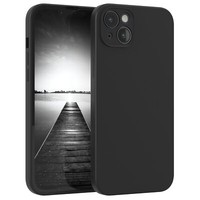 FüR Apple Iphone 14 Plus HandyhüLle Silikon Back Cover Schutz Handy Case Schwarz