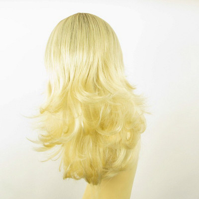 Perruque Synthétique Longue Blonde Cuivrée Avec Mèches - Modèle ZOE 27t613 - Bonnet Moyen - Neuf Avec étiquettes
