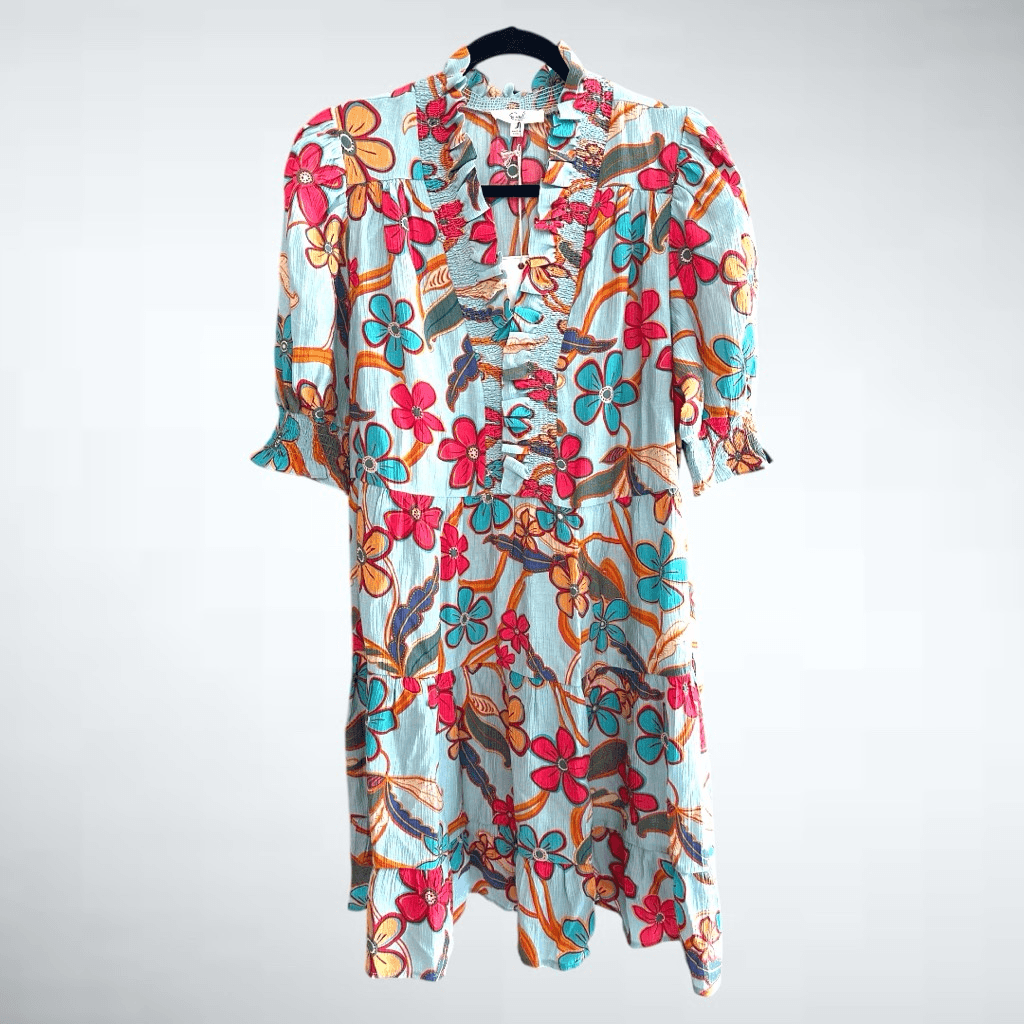 Size S Easel Los Angeles Peach Blossom Dress