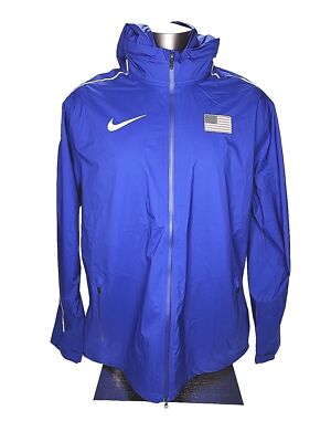 Nike Team USA Jacket SZ 2XLT Lightweight Authentic 3M Olympic 743458-443 Men s 