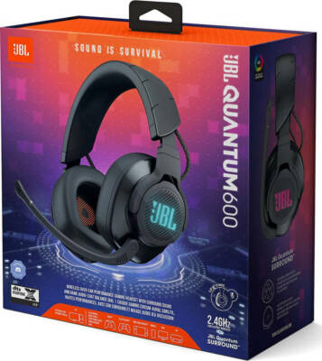 JBL Quantum 600 Wireless Over-Ear Gaming Headset with