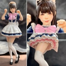 1/12 Scale Anime Cat Maid Girl Resin Model Kit Collectible Figure for Diorama