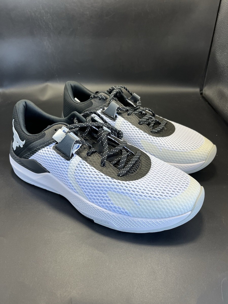【新品】Under Armour Project Rock BSR 2 28.0 Under Armour Project Rock BSR 2 White Black Men's Size 13 Training