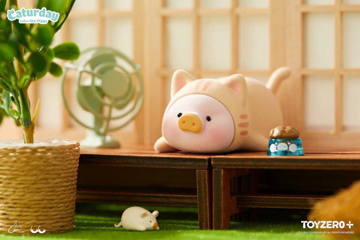 新品未開封 Lulu the piggy catur day CATURDAY LuLu The Piggy SPACE OUT *USA ONLY TOYZEROPLUS Art