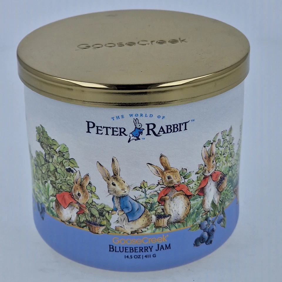 Goose Creek Candle Peter Rabbit™ Kerze Limited Edition 411g Blueberry Jam *NEU* - Bild 1 von 1