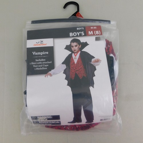 Kids Vampire Dracula Halloween Costume