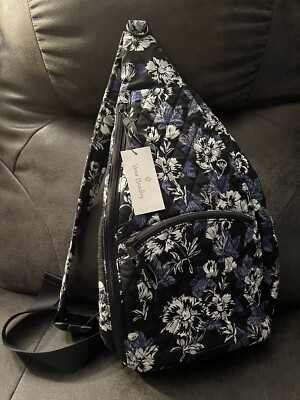 NWT Vera Bradley Frosted Floral Essential Sling Backpack  display picture 1