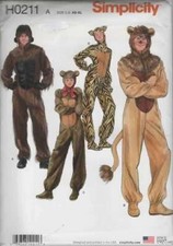 H0211 SIMPLICITY ADULT COSTUME SIZES XS-XL
