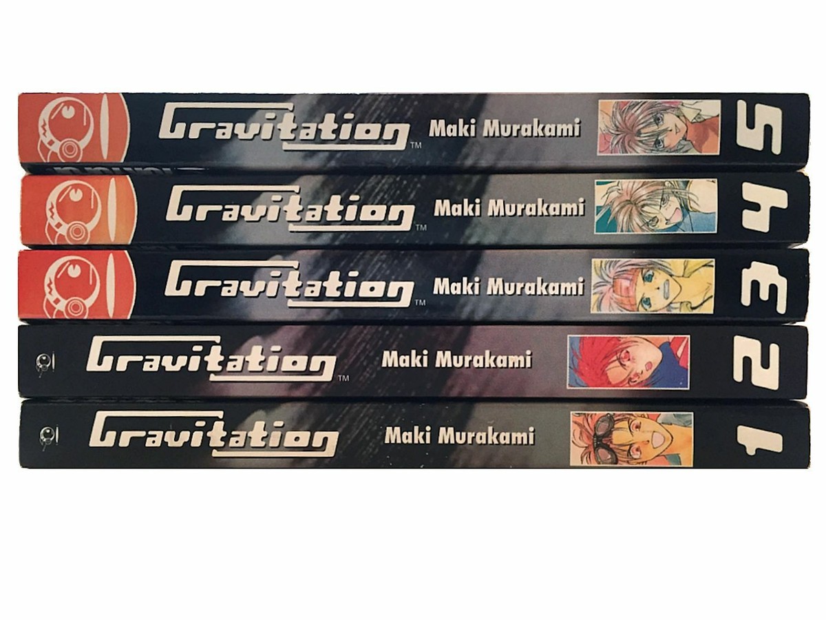 GRAVITATION by Maki Murakami Tokyopop Manga English Volumes 1 2 3