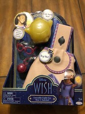 Disney Wish Movie Loveable Light Up Star  Satchel Playset 4 Pieces