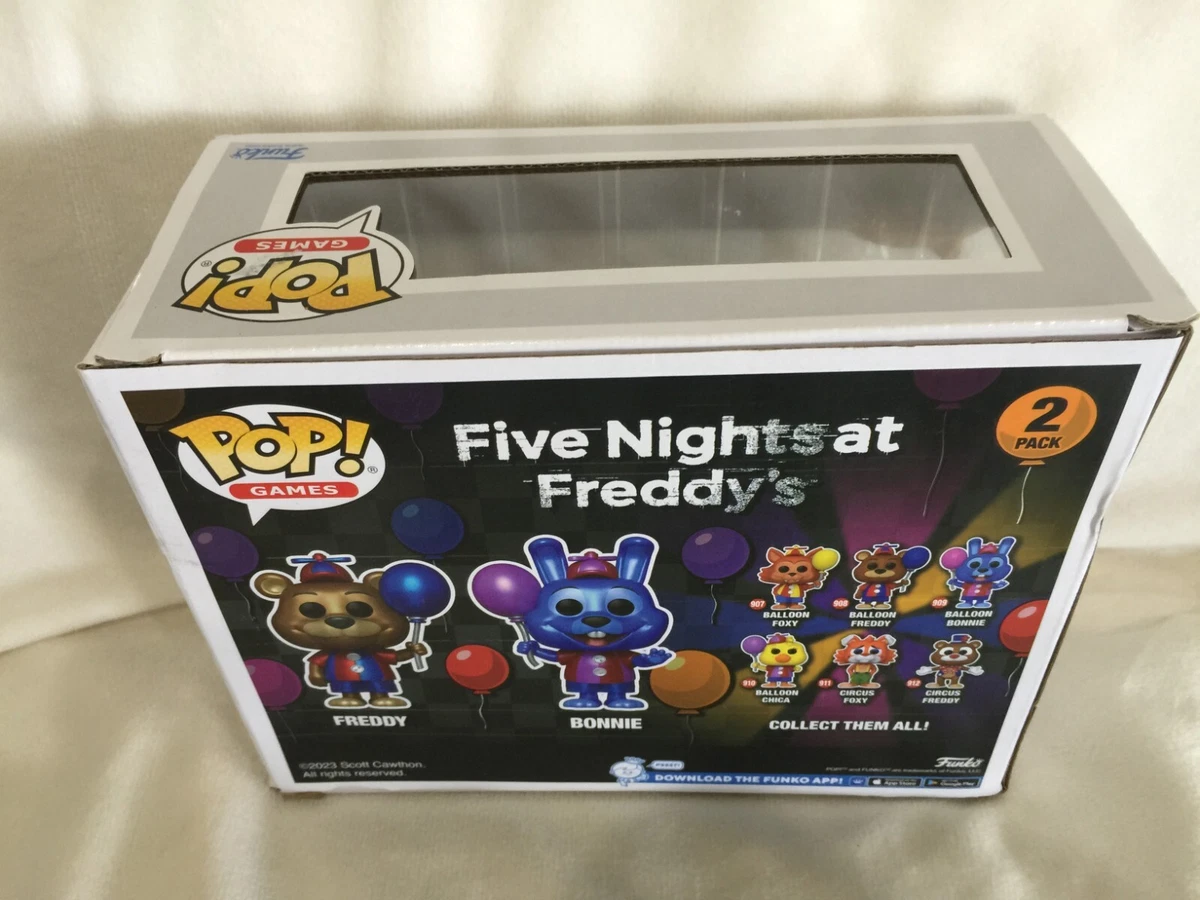 Funko Pop! Games: Five Nights At Freddy's 2 pack (Circus Foxy/ Circus Freddy)  