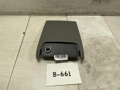 2010 CHEVROLET TRAVERSE CENTER CONSOLE REAR PANEL COVER w/ POWER OUTLET ...