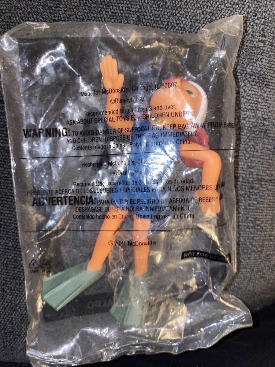 2021 McDONALD'S Disney's Luca Pixar HAPPY MEAL TOY #4 Guilia