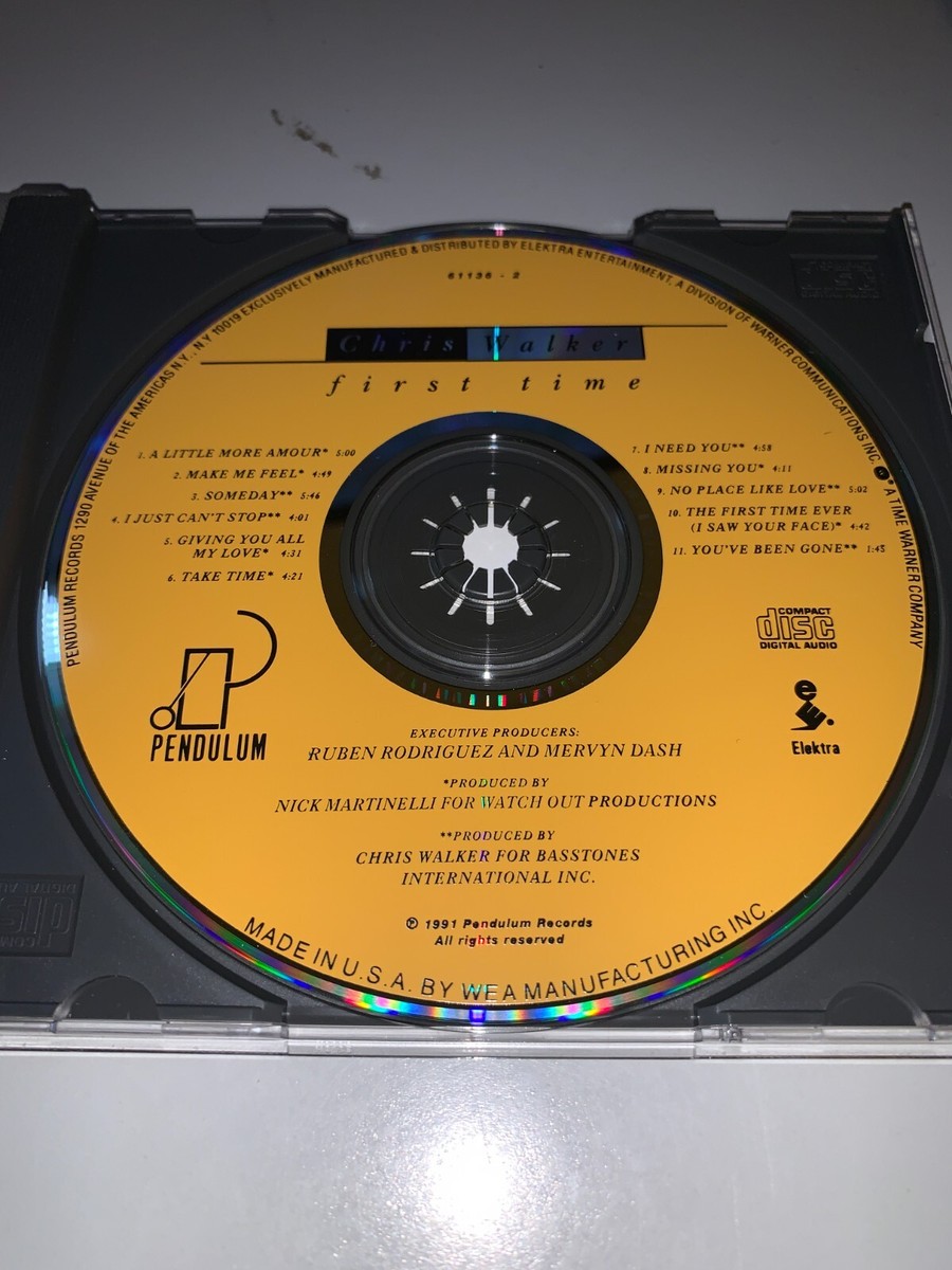 Chris Walker First Time CD | eBay