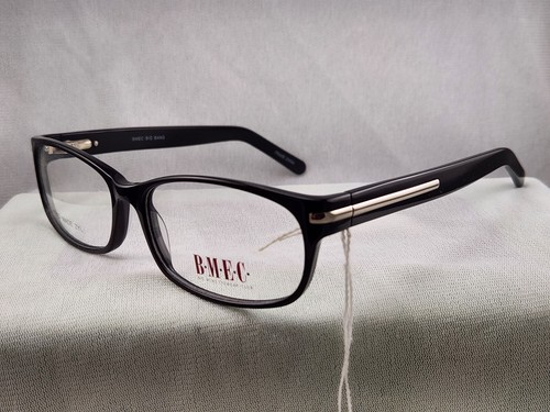 B.M.E.C. Big Bang LARGE Men's EYEGLASSES 57-17-150 Black with CASE - Picture 3 of 3