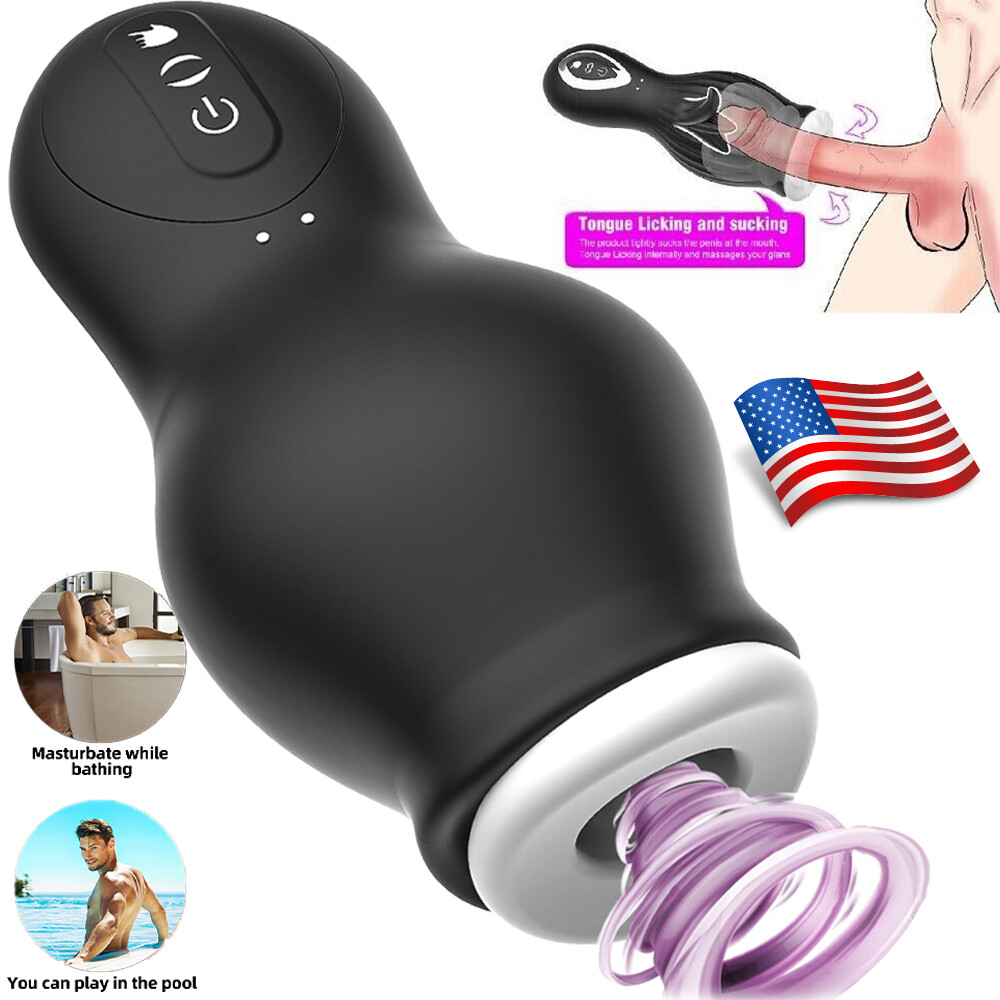 Automatic Sucker HandsFree Sucking Masturbater Male Cup Stroker Sex Toys for Men