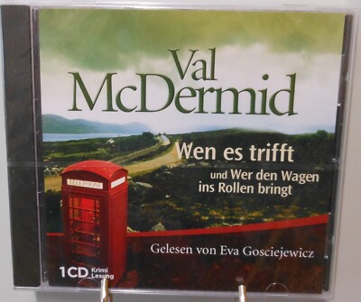 Thriller Hörbuch CD Wen es trifft Wer den Wagen ins Rollen bringt McDermid #T950