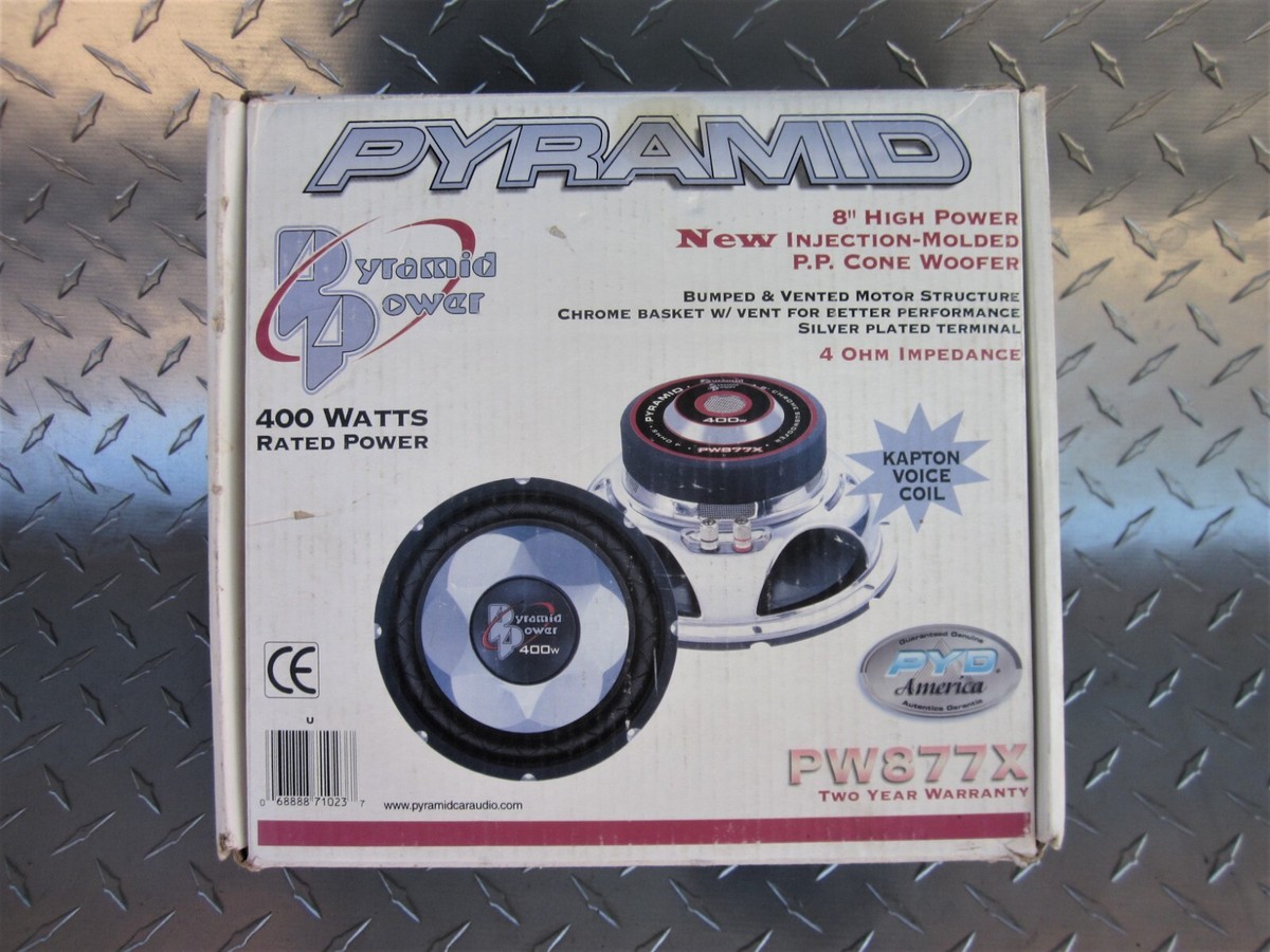 Pyle Pyramid PW877X 8'' 400 Watts Sub Woofer Car Audio Subwoofer