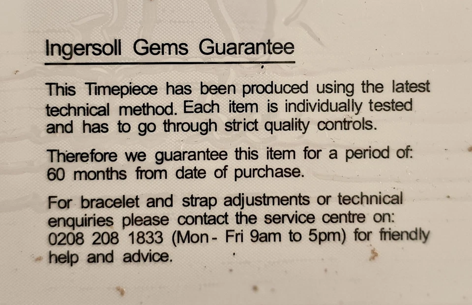 Ingersoll Women's Stainless-Steel Watch – Original Box Included – Needs Repair - Image 3 of 4