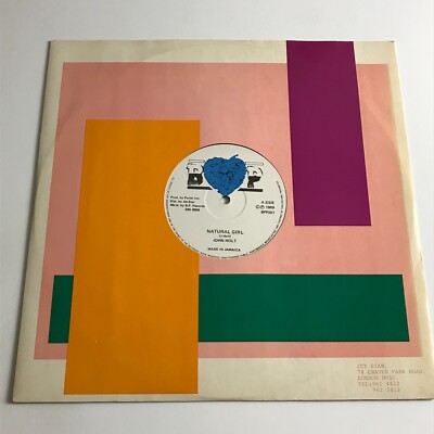 John Holt, Everton Chambers - Natural Girl/La... 12'' Reggae Record - BP001 EX/EX
