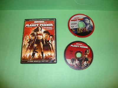 Planet Terror (DVD, 2007, 2-Disc Set, Extended Director's Cut)