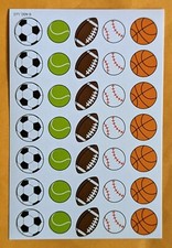 Themed/Sport Sticker Sheet
