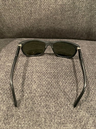 VINTAGE MENS PERSOL SUNGLASSES IN CASE BLACK 2530-S 59 19 140 MADE IN ITALY - Picture 6 of 12