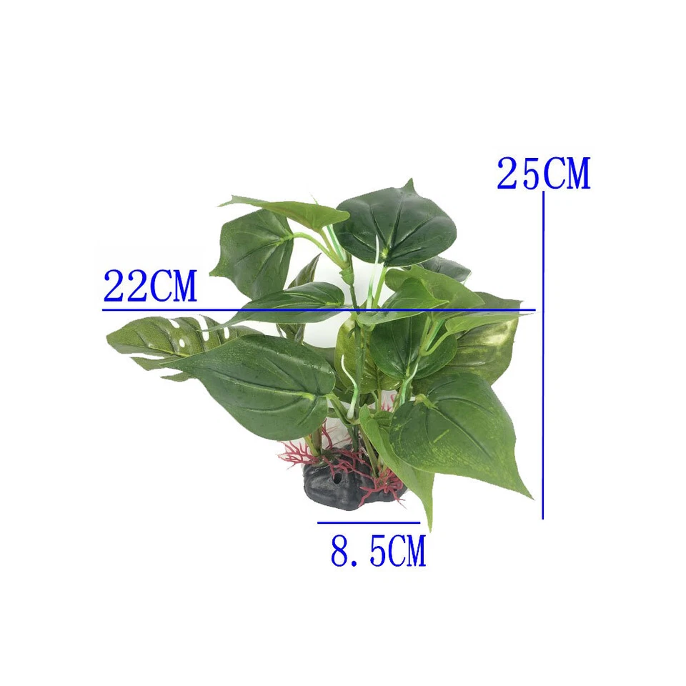 Artificial Plants Aquarium Simulation Plastic Plants Artificial Fish Tank Decor - image 4 of 4