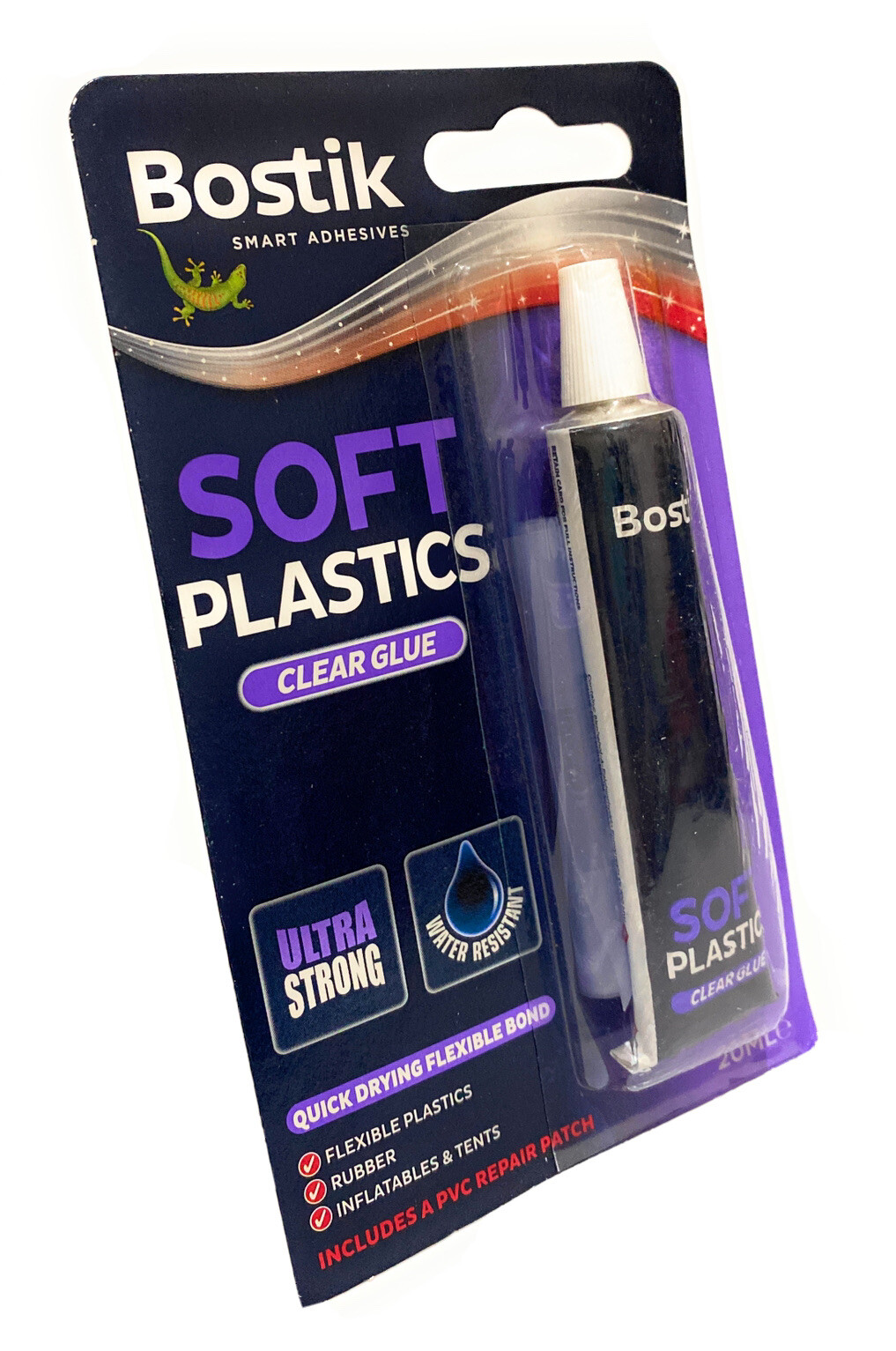 BOSTIK Adhesive For Soft Plastic Flexible Glue Rubber Inflatables