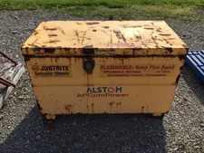 Justrite 16031Y Safesite Flammable Storage Safety Chest, 5 Gal. Cap., 48x24x30"