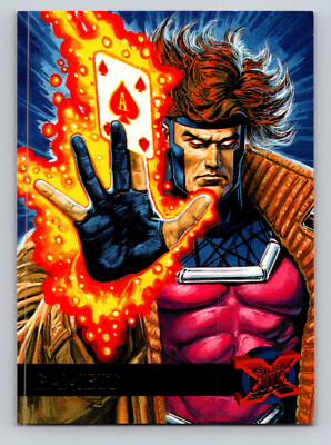 1995 Fleer Ultra X-Men #20 Gambit Marvel Comics Trading Card MCU