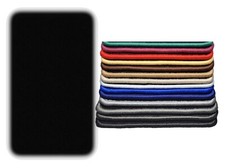 Dicke Autoteppiche, Fußmatten Schwarz für Renault Megane III cabrio 2008-2015