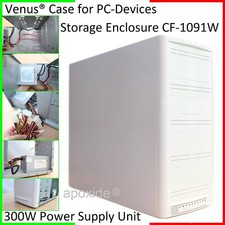 CF  Venus  CF-1091W  MULTIBAY PC-DEVICES CASE  STORAGE ENCLOSURE POWER-SUPPLY 300W