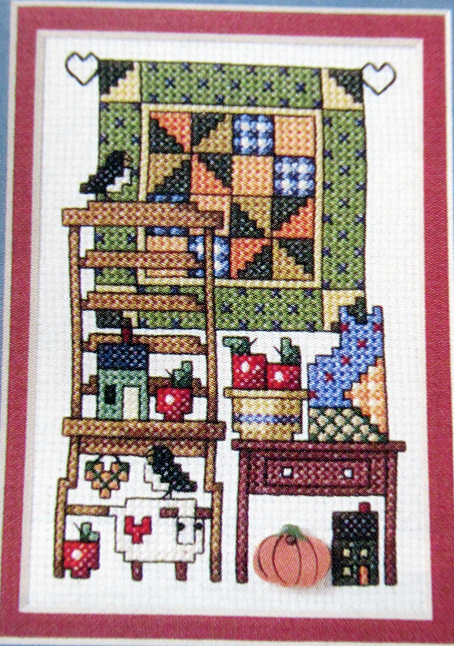 Seasons of Strength Red Flowers Kids Stitch Whom He Loves CROSS STITCH PATTERNS