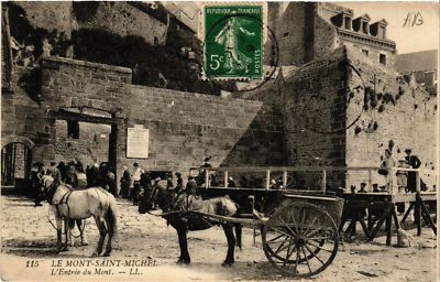 AK Le Mont St-MICHEL - L'Entré du Mont (632733)