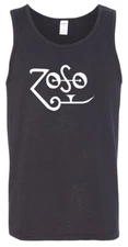 Zoso TANK TOP - Jimmy Page Plant Zeppelin Classic Rock T-shirt