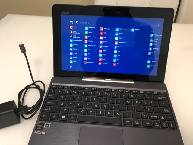 Asus Transformer Book T100ta 64gb Wi Fi 10 1in Grey For Sale Online Ebay