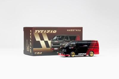 京商 1/64 TOYOTA HIACE ADVAN Massdi 1：64 TYT1710-2010 Toyota Hiace Advan Model Toy | eBay