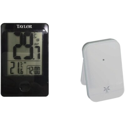 Taylor(r) PRECISION PRODUCTS DGTL INDR OUTDR THERM RMT 1730 Office Garden