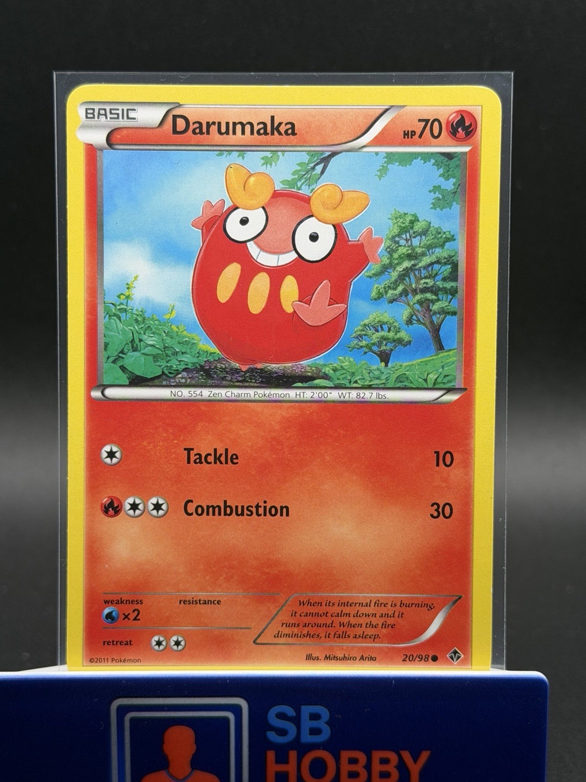 Darumaka 20/98 - Emerging Powers - Pokemon LP