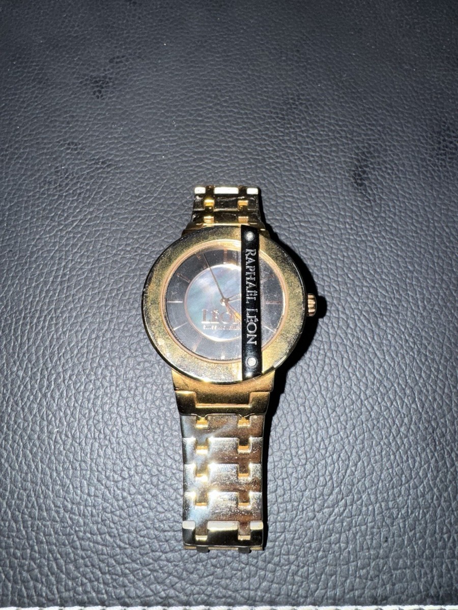 Raphael Leon NO:0030-1000 Swiss Movement Men's Watch Needs Battery