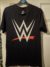 WWE POP gear Black Wrestling Tshirt Size Small
