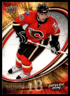 2008-09 Upper Deck Power Play Box Set Matthew Lombardi Calgary Flames #48